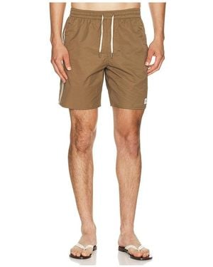 Rhythm Heritage Swim Short - Natural