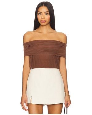 Elodie the Label Oberteil Fred - Braun