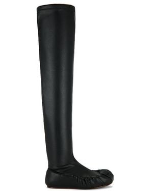 Yume Yume Over The Knee Ballerina Boot - Black