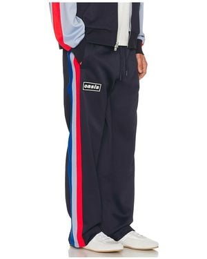 Pleasures X Oasis Forever Track Trousers - Blue