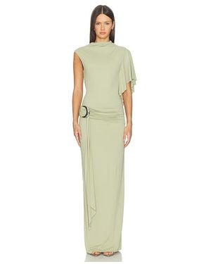 De La Vali Titan Maxi Dress - White