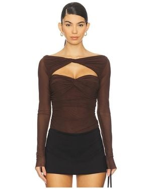 MAJORELLE Eleanora Bodysuit - Black