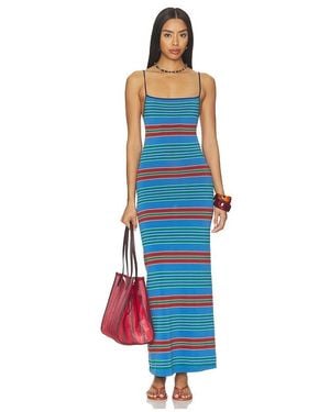 Faithfull the Brand Lucy Maxi Dress - Blue
