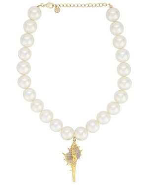 8 Other Reasons Collar Colgante Siren En Color Ivory Talla - Multicolor