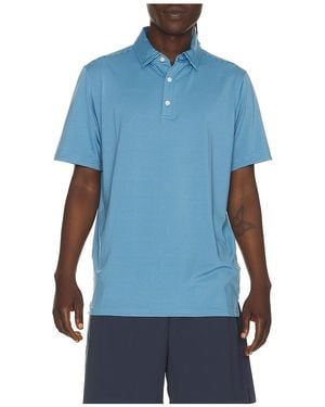 Rhone Drive Time Polo - Blue