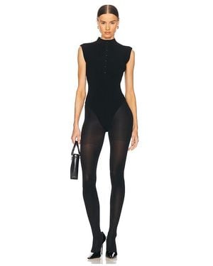 Helsa Cassidy Knit Bodysuit - Black
