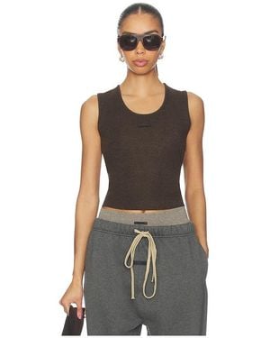 Fear Of God Rib Tank Top - Black