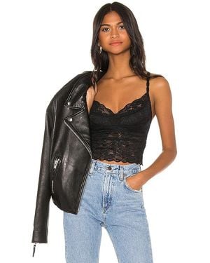 Cosabella Shortie Crop Cami - Black