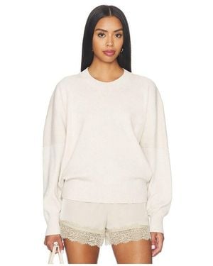 Free People Alma Pullover - White