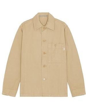 Norse Projects Standard Twill Overshirt - Natural