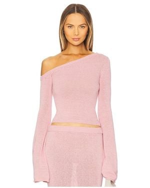 SER.O.YA Alivia Knit Top - Pink