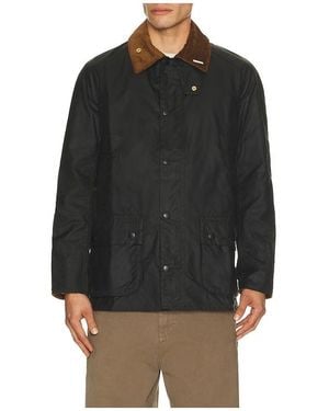 Barbour Icons Ashby Wax Jacket - Black
