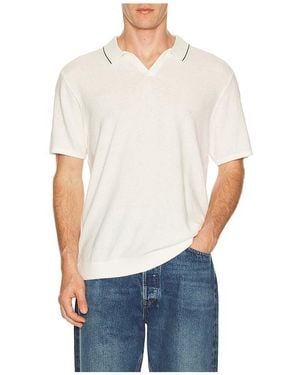 Marine Layer Polohemd Greyson - Blau