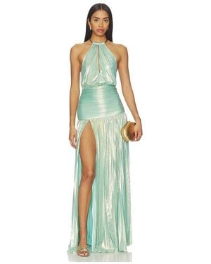 retroféte Faelina Dress - Blue