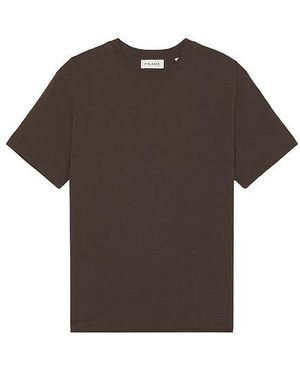 FRAME Logo Tee - Brown