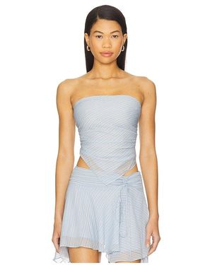 Bec & Bridge Esra Scarf Top - White
