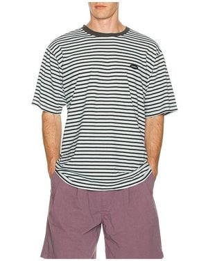 KAPPY DESIGN Camiseta Corta Stripe En Color Bebe Azul Talla
