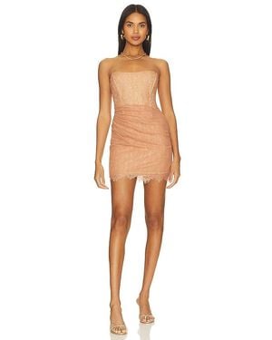 Nbd Vestido Belladonna En Color Nude Talla (También En Xl) - Gris