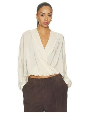 Herskind Sisi Silk Hooded Blouse En Color Blanco Talla (También En 34, 36, 38)