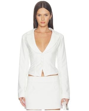 ALL THE WAYS Eliana Blazer - White