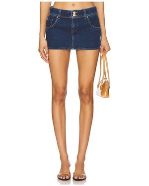 Hudson Jeans Micreaux ミニスカート - ブルー