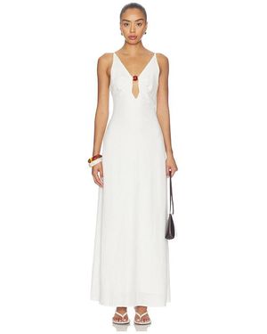 Seven Wonders Maxikleid Unity Low - Weiß