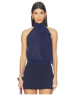 Stone Cold Fox X Revolve Ivette Halter Top - Blue