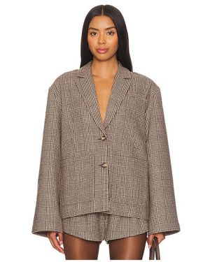 OSIS STUDIO Mili Blazer - Brown