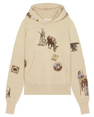 Samuel Zelig Western Hoodie - Natural
