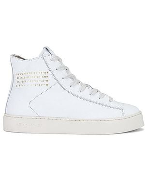 AllSaints High-Top-Sneakers Mit Reissverschluss Tana - Weiß