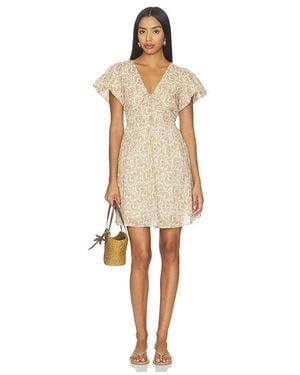 PAIGE Kinga Mini Dress - Natural