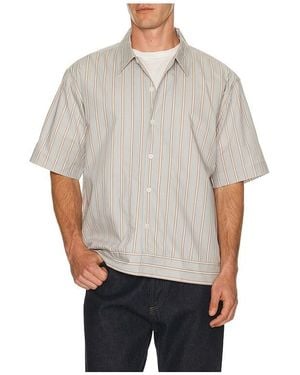 NN07 Reed Short Sleeve Shirt 5322 - Gray