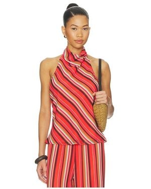 Amanda Uprichard Samba Top - Red