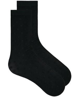 Wolford Daisy Socks - Black