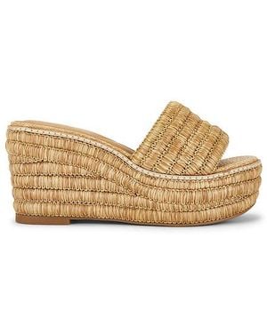 Dolce Vita Throne Platform Sandal - White