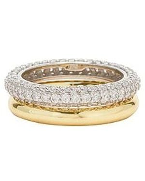 Shashi Bree Ring Set - Weiß