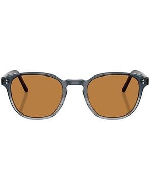 Oliver Peoples Lunettes De Soleil Fairmont En - Noir
