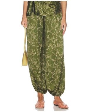 Amanda Uprichard PANTALON TORRIE en Green - Vert