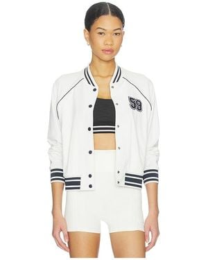 Splits59 Hayes Varsity Rigor Jacket - White