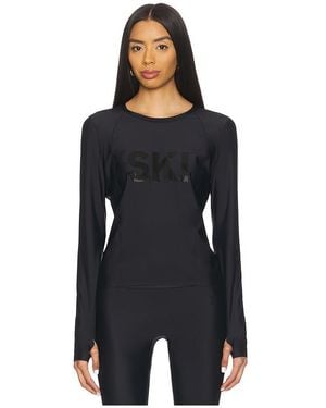 Perfect Moment Ski Crew Baselayer Top - Black