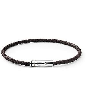 Miansai Juno Leather Bracelet - Black