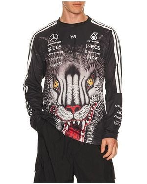 Y-3 Jersey Shirt - Schwarz