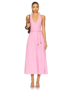 MINKPINK Melody Drop Wasit Midi Dress - ピンク