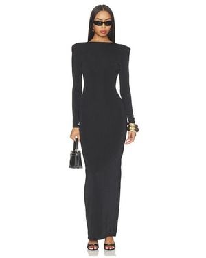 Nookie Charlize 2-Way Long Sleeve Maxi Dress - Black