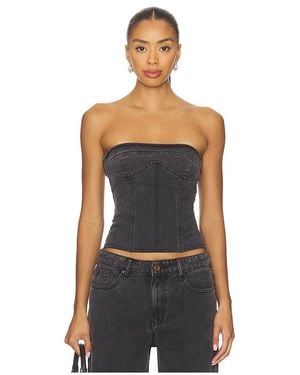 Lioness Sweetness Strapless Top En Color Negro Talla (También En M, S, Xs, Xxs)