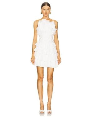 Acler Tremore Mini Dress - White