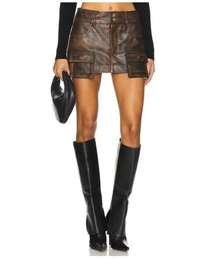 Camila Coelho Billy Mini Skirt - Black