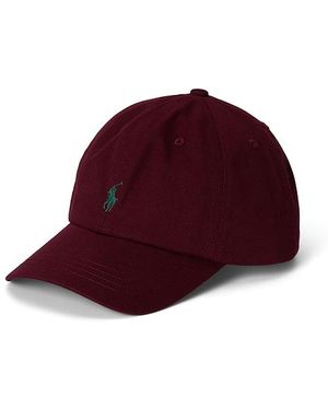 Polo Ralph Lauren Classic Chino Cap - Red