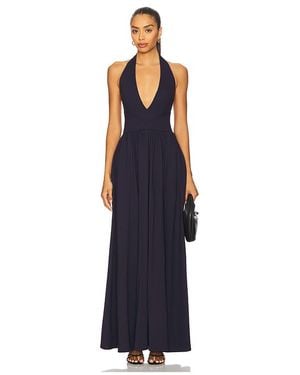 Susana Monaco Maxikleid Dress - Blau