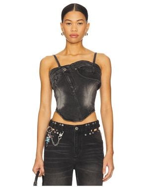 MARRKNULL Crossing Tank Top - Black